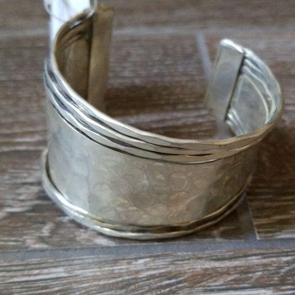 Cost Plus World Market Jewelry - World  Market  Silver Cuff Bracelet